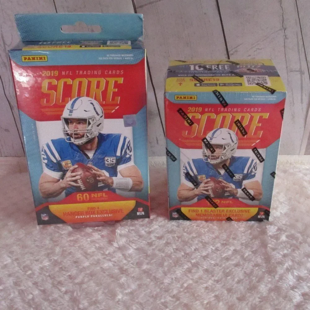 2019 Panini Score Football Hanger Box and …